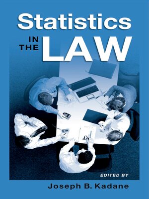 cover image of Statistics in the Law